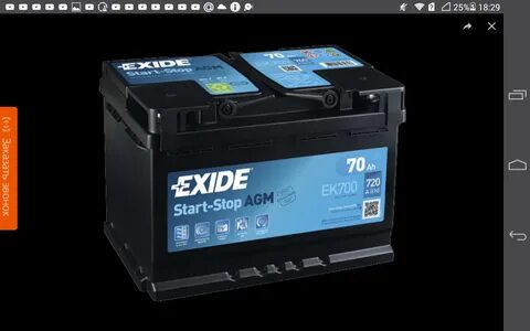 Exide start agm