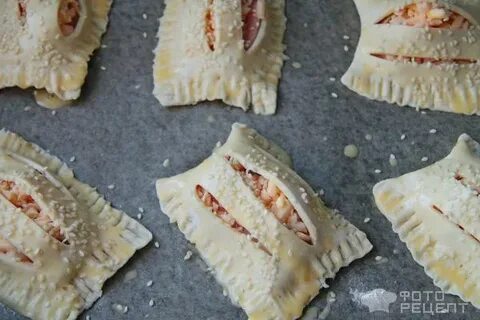 Готовим слойки с сыром