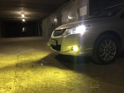 Туманки тойота аллион