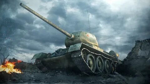 Бой т34