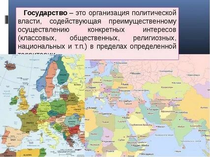 Положение стран на данный