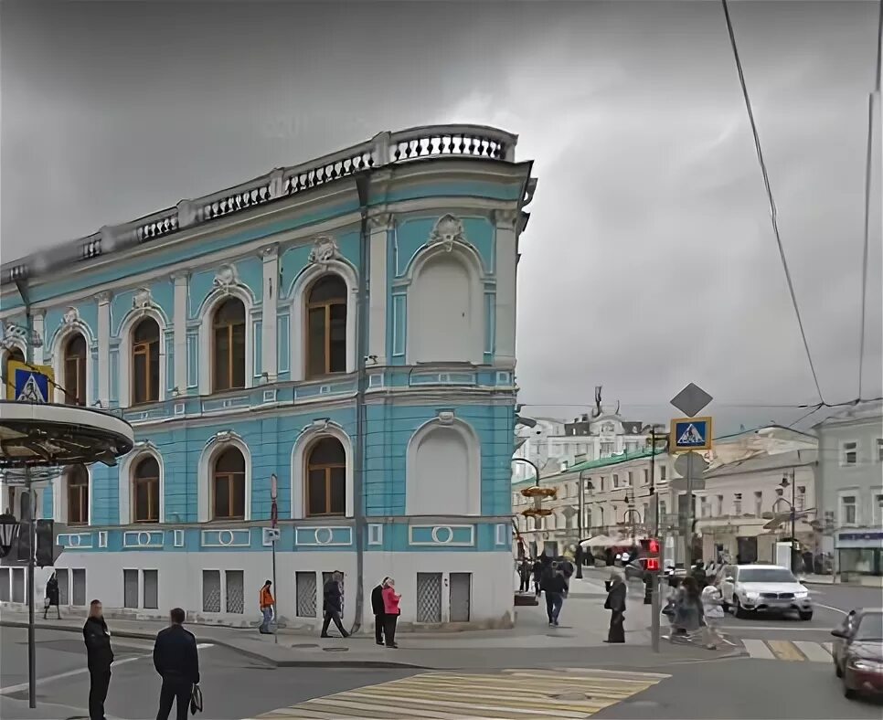 Главный дом усадьбы Салтыковых - А.Д. Черткова, достопримечательность, Россия, М