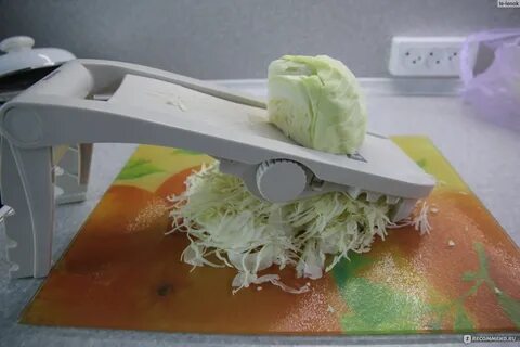 Шинкуем капусту шинковкой ручной