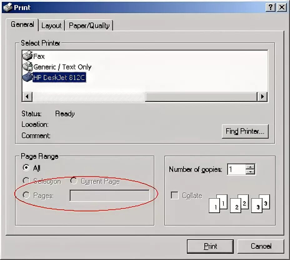 Dialog controls. Dialog controls