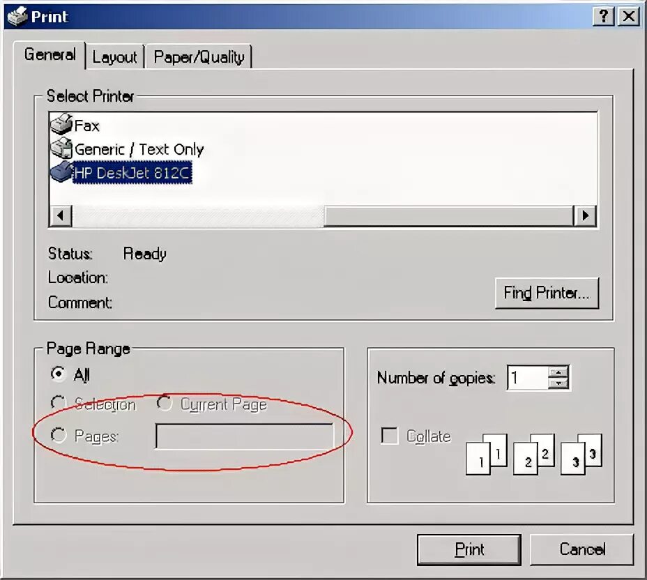 Dialog controls