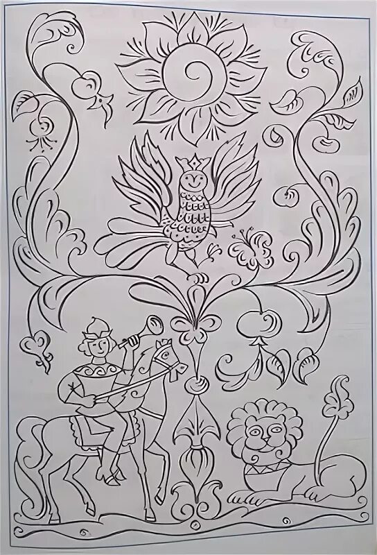 Раскрась фрагмент старинной прялки окружающий. Пермогорская роспись птица сирин. Абрамцево прялки. Рассказ фрагмент старинной прялки. Раскрасить фрагмент старинной прялки.