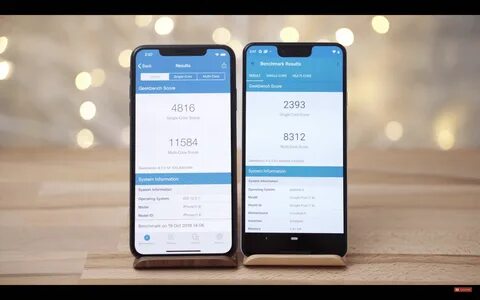Тест антуту айфон 11
