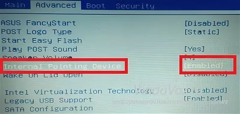 Как отключить ноутбук асер. Тачпад в биосе леново. Как включить тачпад в биосе. Включение тачпад в биос. Включение тачпада в биосе.