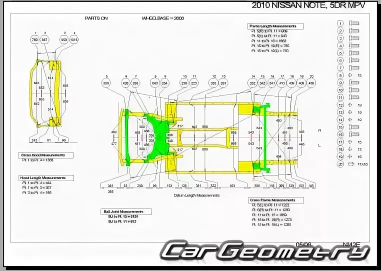 Note 11 размеры. Nissan Note e12 геометрия кузова. Ниссан ноте e11 геометрия кузова. Ниссан ноу е 11 габариты. Кузовные Размеры Ниссан Тиида 1.