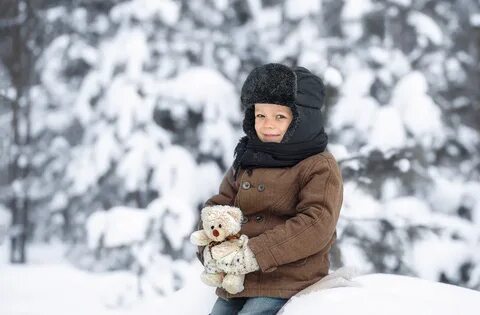 Мальчик зима