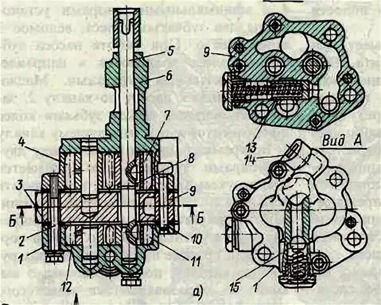 Редукционный клапан масляного насоса ЗИЛ 130. Масляный насос ЗИЛ 131. Двухсекционный масляный насос ЗИЛ 130. Маслонасос ЗИЛ 130. Масляный насос зил 130