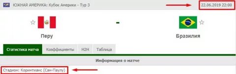 Бразилия перу прогноз на матч