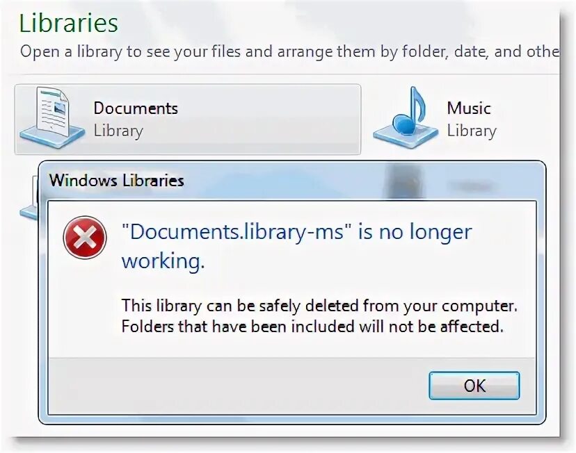Could not library 4