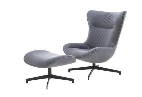 Кресло на вращающемся основание в текстильной обивке AMY, Ligne Roset - Мебель М