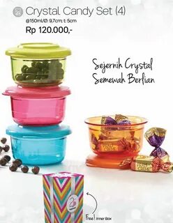 Crystal Candy Set (4) @150ml. 