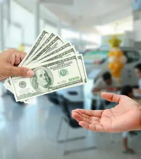 Paying in cash