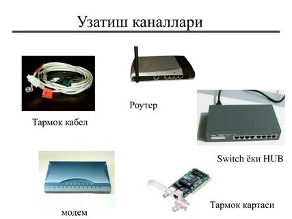 Tarmoq turlari