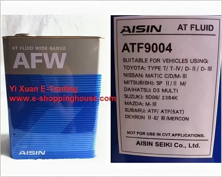 Atf6004 AISIN. AISIN atf6004 Применяемость. AISIN ATF AFW+ 1л. Atf6004 AISIN допуски. Atf afw