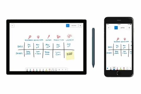 Microsoft whiteboard