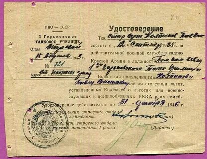 Список танковых училищ
