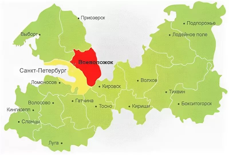 Карта кировского района ленинградской. Всеволожский район Ленинградской области на карте. Карта Ленобласти по районам Всеволожский. Карта Ленинградской области по районам Всеволожский район. Карта Всеволожского района Ленинградской.