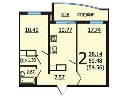 Планировка квартир совхозная 55