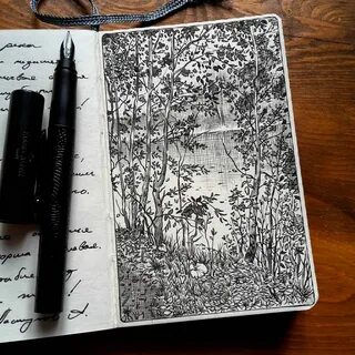 Sketch A Day, Art Journal, Sketch Book, Sketchbook Drawings, Ink Pen Drawin...