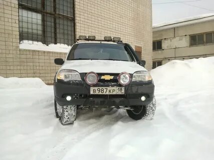 Свет на ниву шевроле