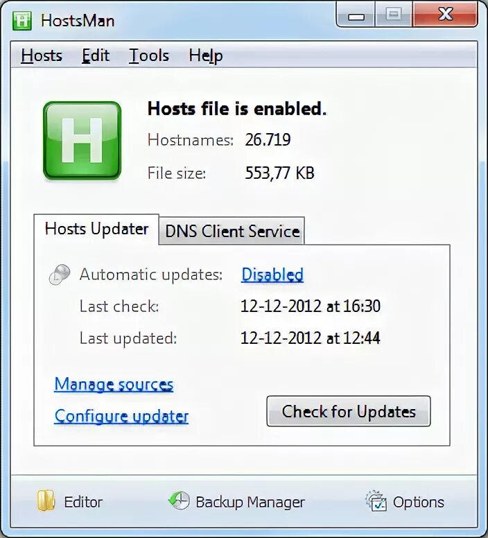 Hostman программа. Host program. Hosts update