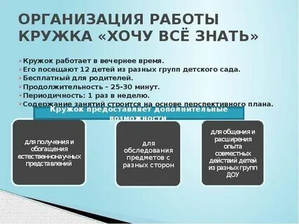 Хочу кружок