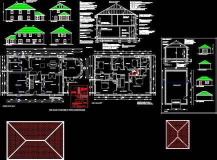 Дом dwg
