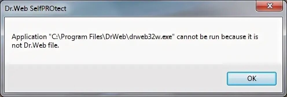Sorry this application cannot run under
