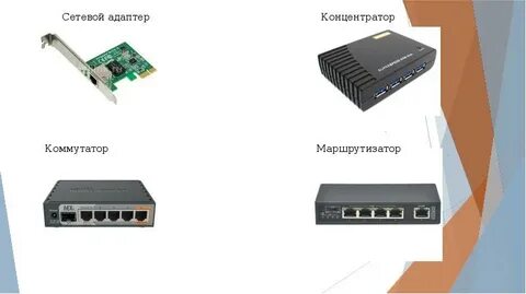 Концентраторы мосты коммутаторы маршрутизаторы