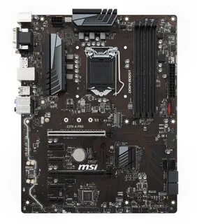 Материнская плата msi z370 a pro