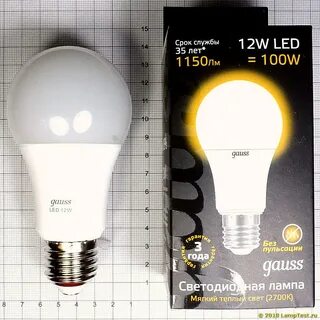 Лампа gauss 12w