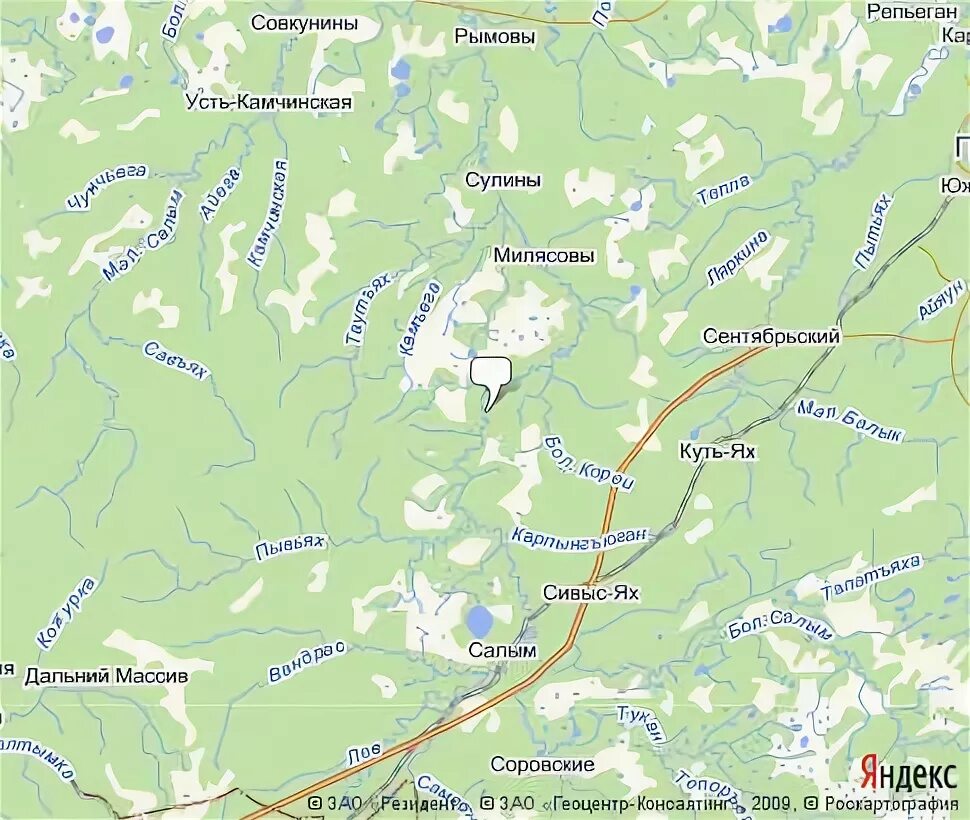 город салым на карте. салым на карте нефтеюганского района. дорога тюмень тобольск ханты-мансийск. администрация салым. трасса р 404 тюменская область.