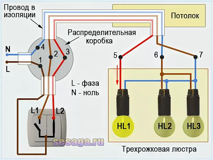 Почему оба провода показывают фазу