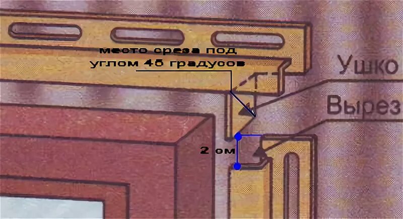 Соединяем планку