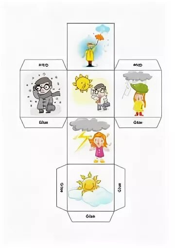 Weather dice. Weather dice