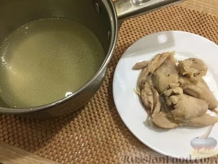 Куриная кожа бульон