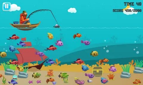 Игра ловить рыбу играть