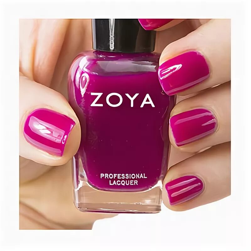 Zoya Paloma. Лак для ногтей Zoya Ruby. Лаки Zoya фуксия.