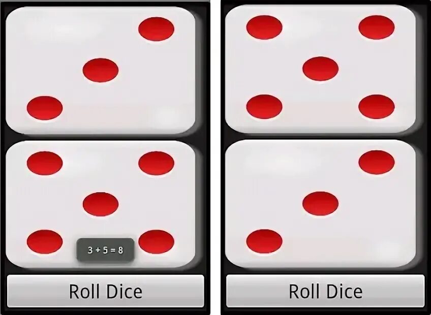 Dice and roll speed up