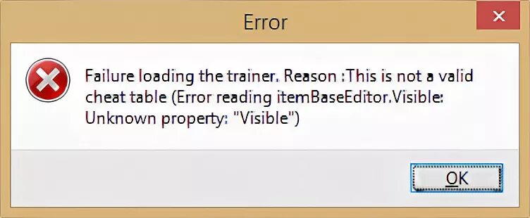 Services loading failed