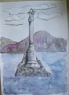Детский рисунок севастополя