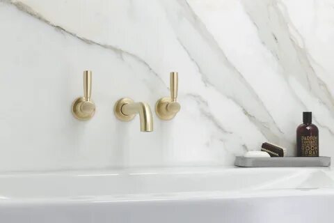 Brushed brass pvd