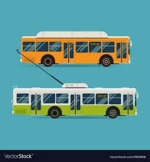 Автобус троллейбус картинки