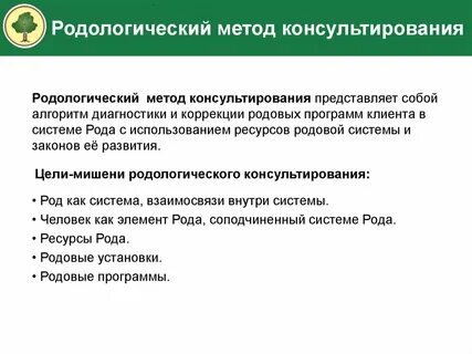 Алгоритм консультирования