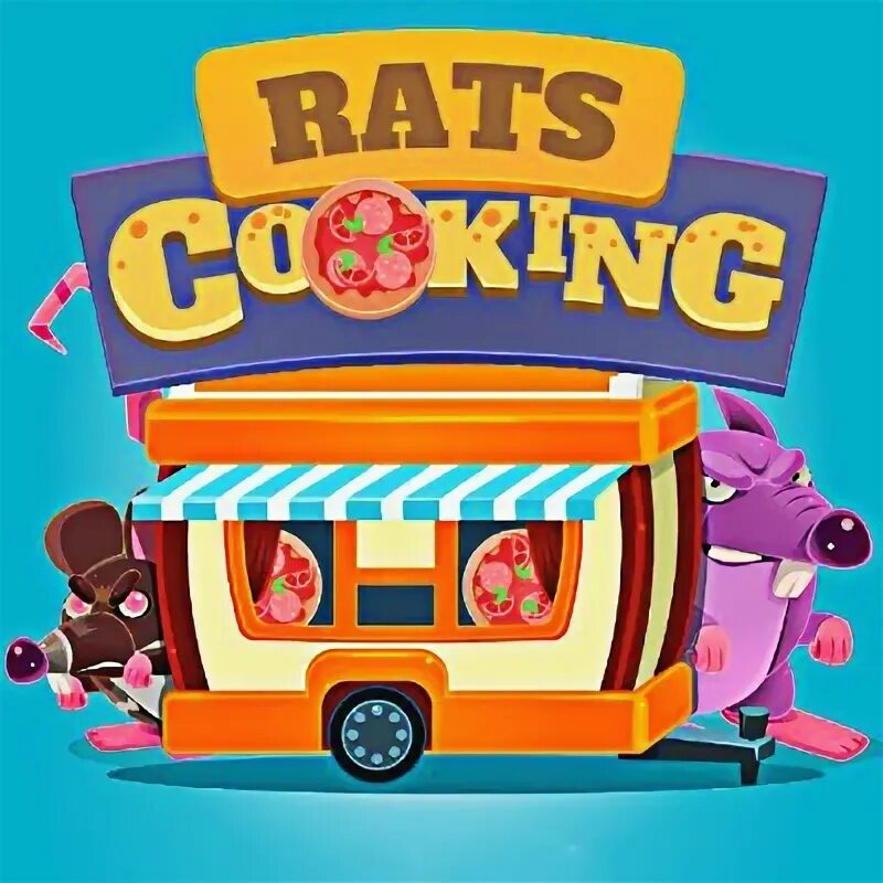 Rats cooking. Грузовичок с мороженым. Крысбургер. Rats cooking. Лингвини рататуй.