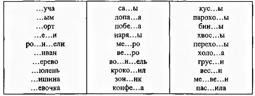 Слова с 8 гласными